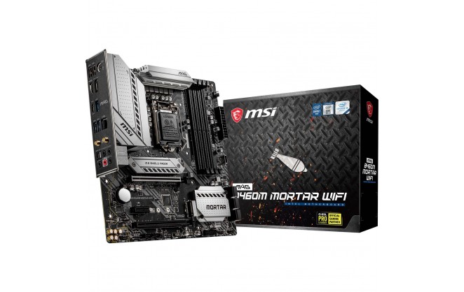 MSI MAG B460M MORTAR WIFI Intel Motherboard